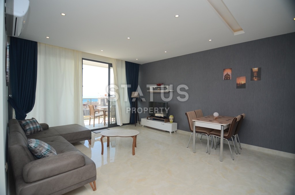 Квартира с мебелью на в комплексе на первой линии! Вид на море! 75 к.в. фото 7