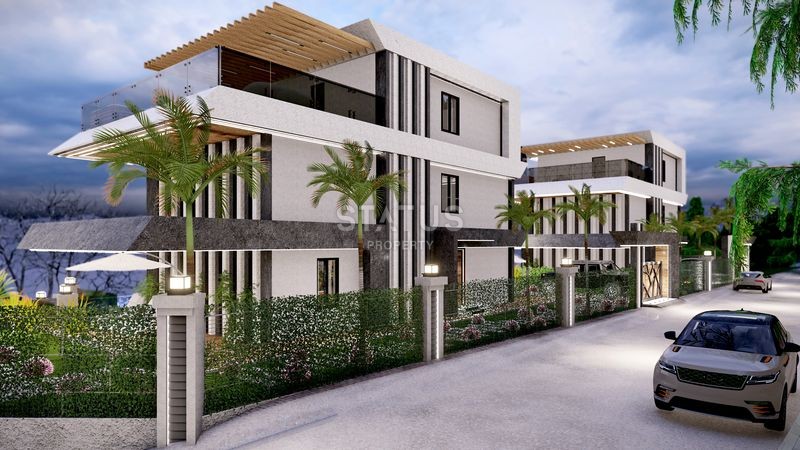 Magnificent 4+1 villas with breathtaking views in Tepe, 300m2 фото 15