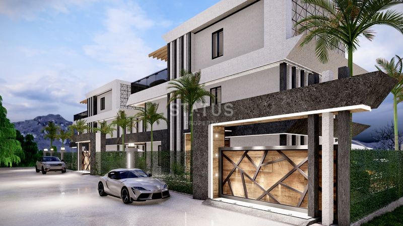 Magnificent 4+1 villas with breathtaking views in Tepe, 300m2 фото 26