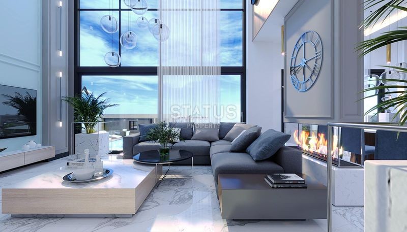 Magnificent 4+1 villas with breathtaking views in Tepe, 300m2 фото 40