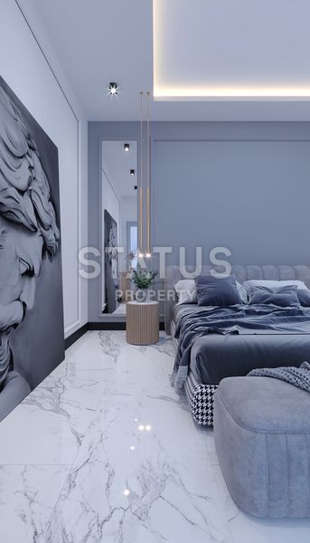 Magnificent 4+1 villas with breathtaking views in Tepe, 300m2 фото 48