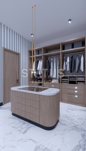 Magnificent 4+1 villas with breathtaking views in Tepe, 300m2 фото 49