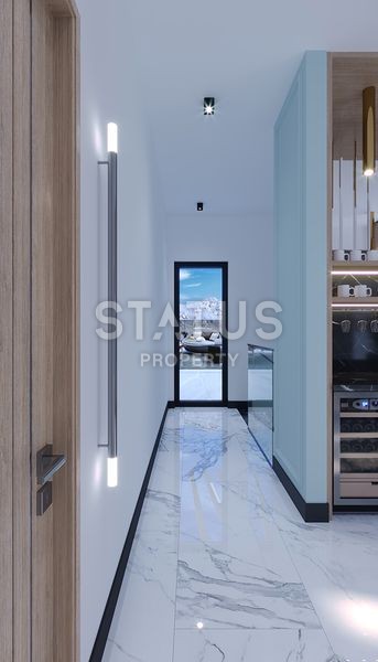 Magnificent 4+1 villas with breathtaking views in Tepe, 300m2 фото 56