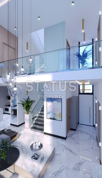 Magnificent 4+1 villas with breathtaking views in Tepe, 300m2 фото 59