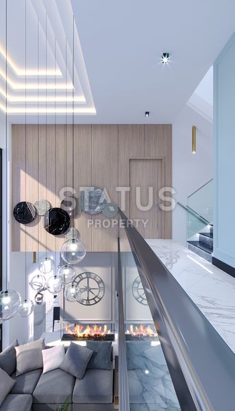 Magnificent 4+1 villas with breathtaking views in Tepe, 300m2 фото 63