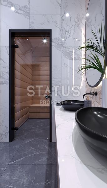 Magnificent 4+1 villas with breathtaking views in Tepe, 300m2 фото 67