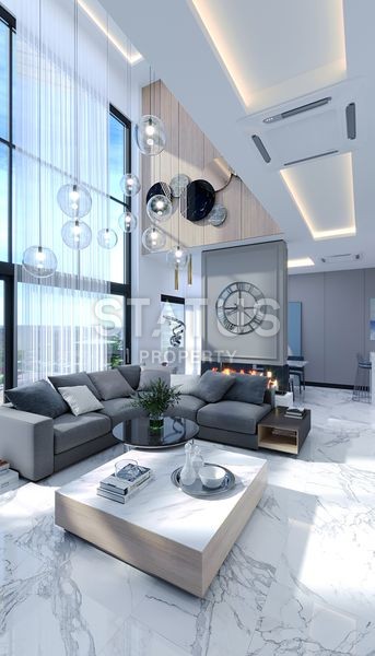 Magnificent 4+1 villas with breathtaking views in Tepe, 300m2 фото 73