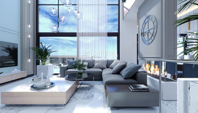 Magnificent 4+1 villas with breathtaking views in Tepe, 300m2 фото 74