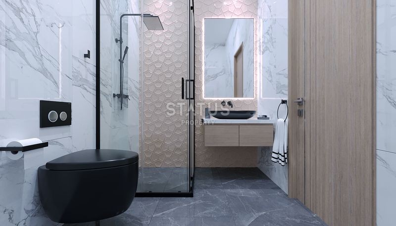 Magnificent 4+1 villas with breathtaking views in Tepe, 300m2 фото 75