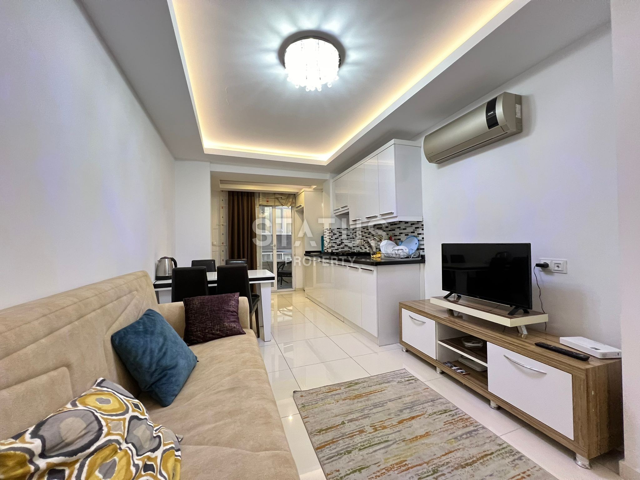 Великолепная квартира 1+1 вблизи пляжа Клеопатры, 60м2 фото 5