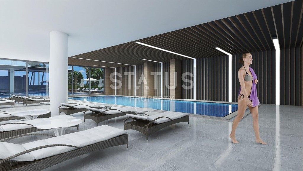 Квартира с мебелью на в комплексе на первой линии! Вид на море! 75 к.в. фото 18