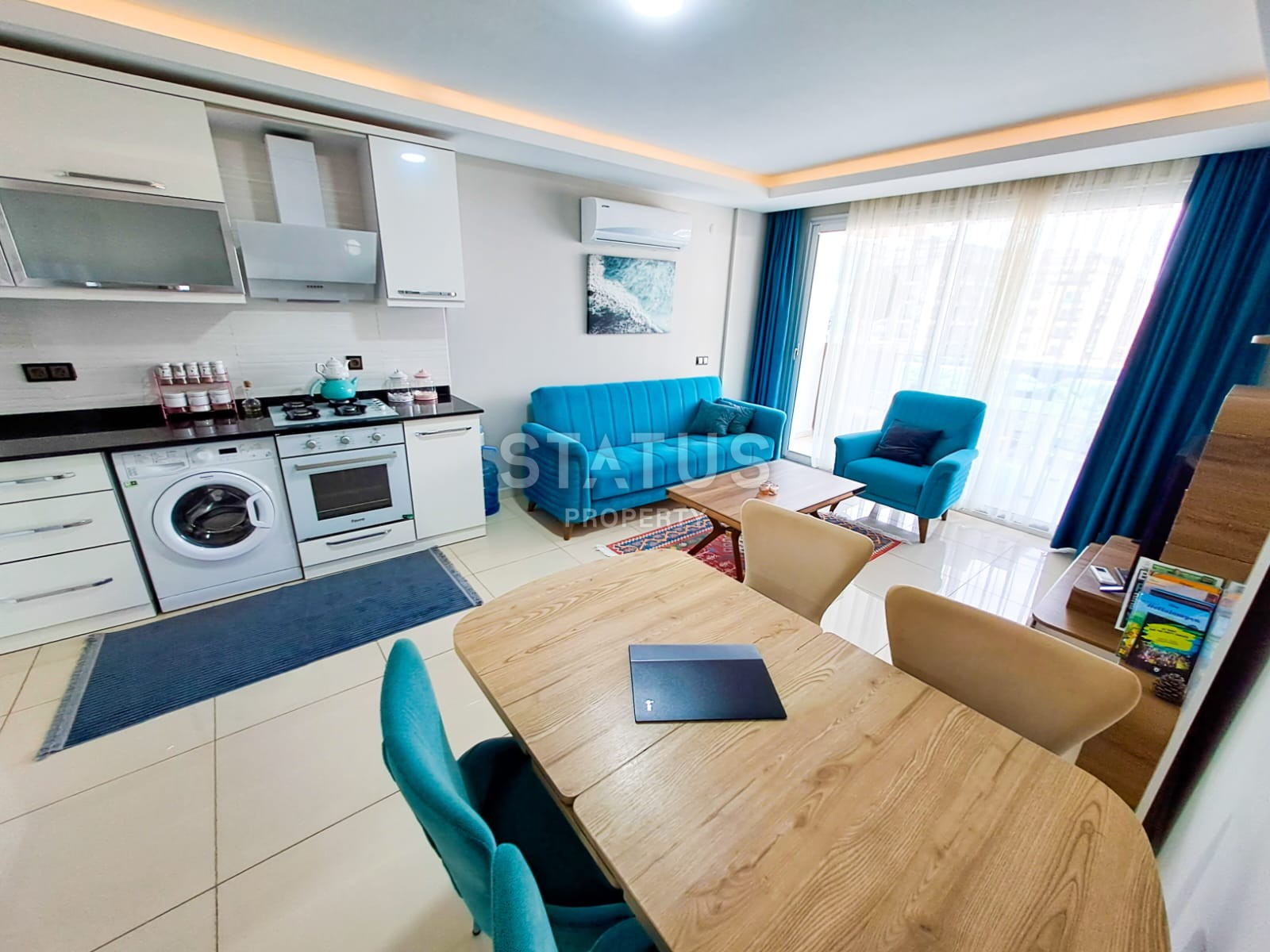 Three-room apartment, suitable for citizenship, in the Kestel area, 120 m2 фото 21