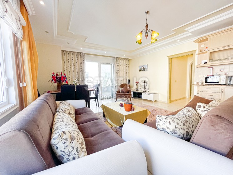 Апартаменты 2+1 в комплексе недалеко от моря, 110м2 фото 1
