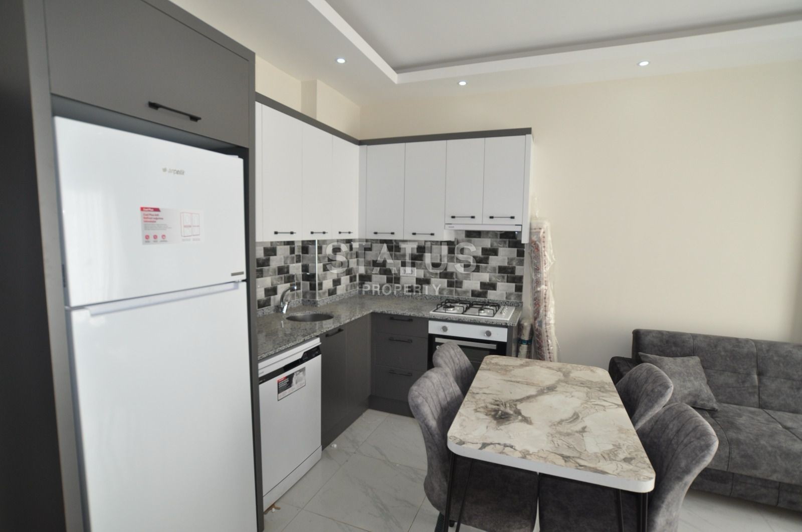 Меблированная квартира 1+1 в районе Оба, 50м2 фото 3