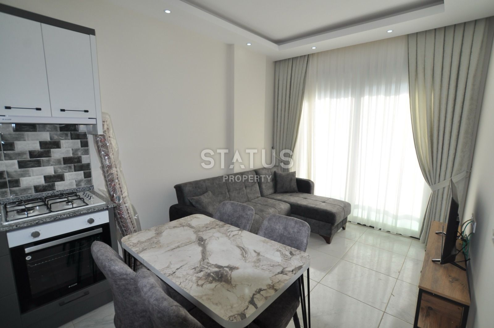 Меблированная квартира 1+1 в районе Оба, 50м2 фото 7