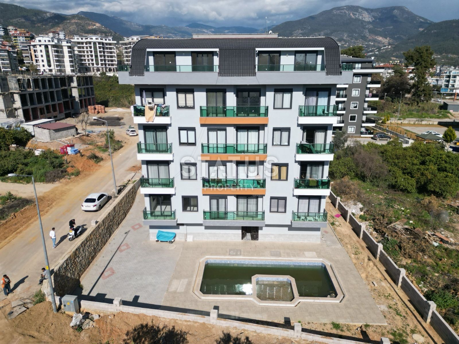 Меблированная квартира 1+1 в районе Оба, 50м2 фото 16