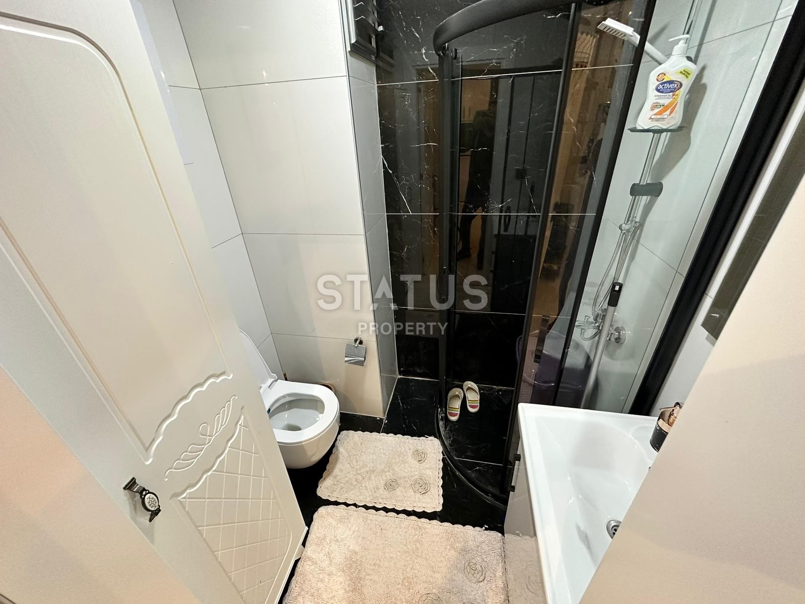 Cozy furnished 1+1 apartment with private garden in a new complex in Kargicak, 50m2 фото 4