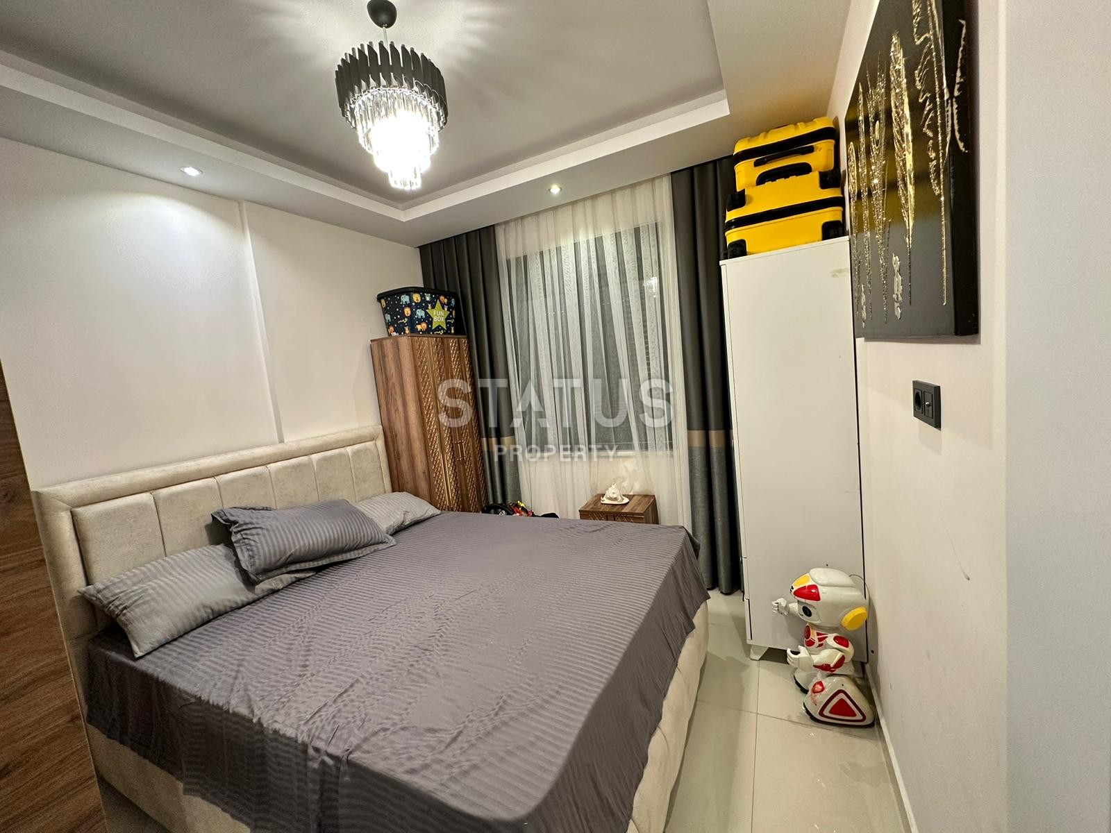 Cozy furnished 1+1 apartment with private garden in a new complex in Kargicak, 50m2 фото 6