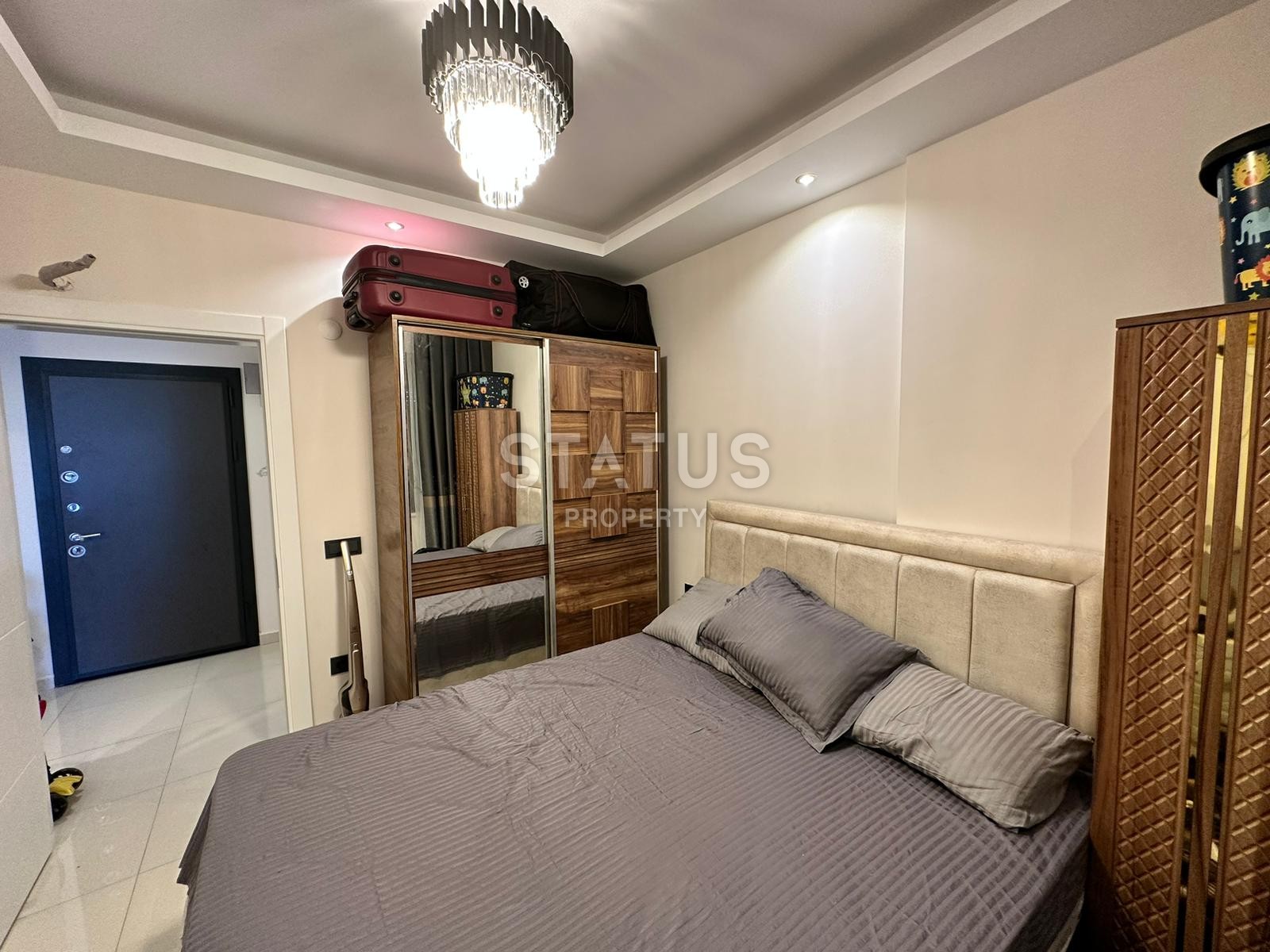 Cozy furnished 1+1 apartment with private garden in a new complex in Kargicak, 50m2 фото 7