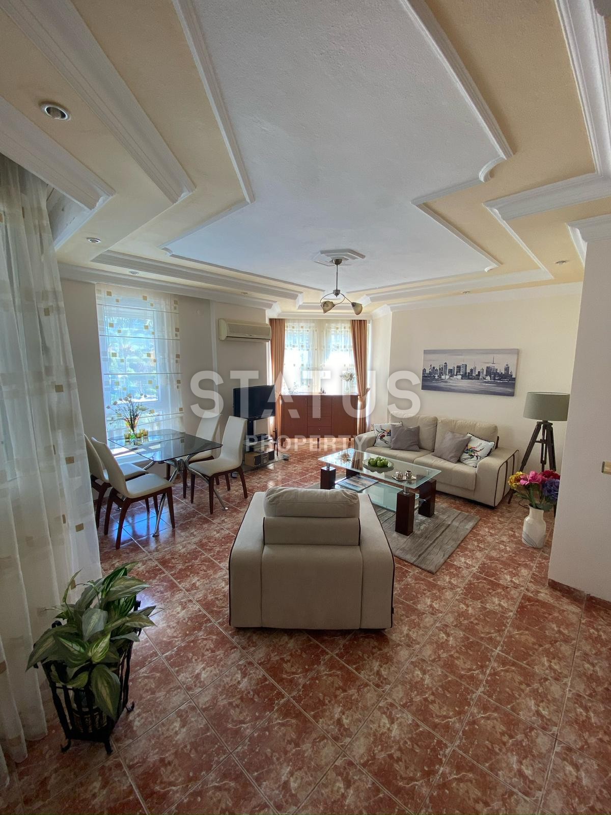 2+1 рядом с морем в районе Тосмур, 100 м2 фото 12