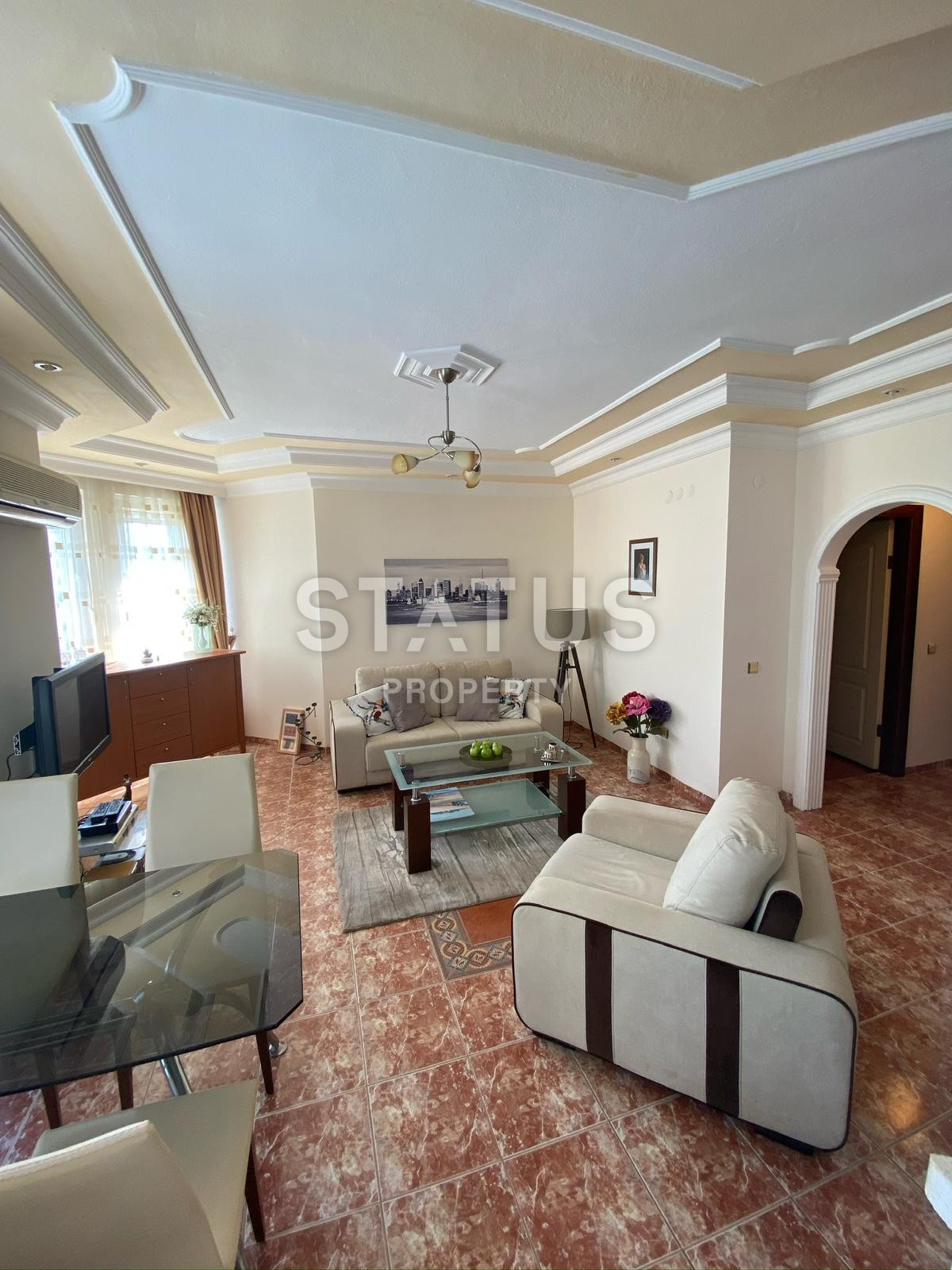 2+1 рядом с морем в районе Тосмур, 100 м2 фото 15