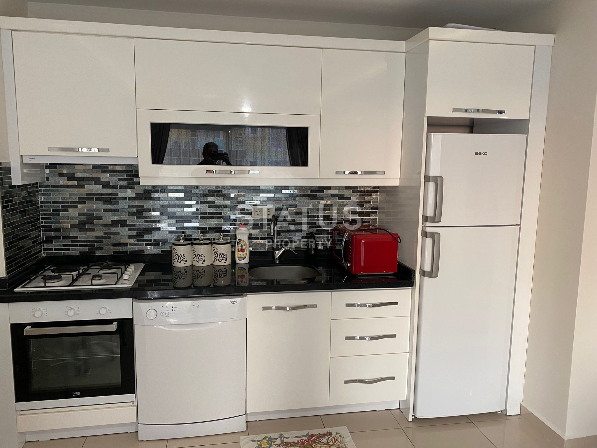 Большая двухкомнатная квартира в районе Махмутлара,  72м2 фото 21