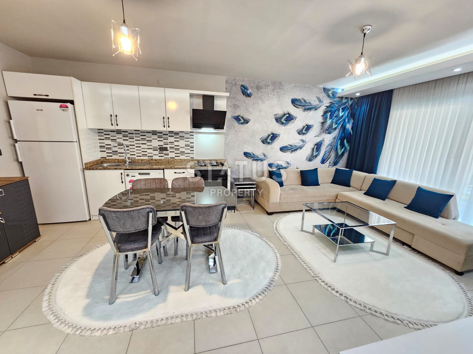 Прекрасная квартира в 150 метрах от моря, 68 м2 фото 6