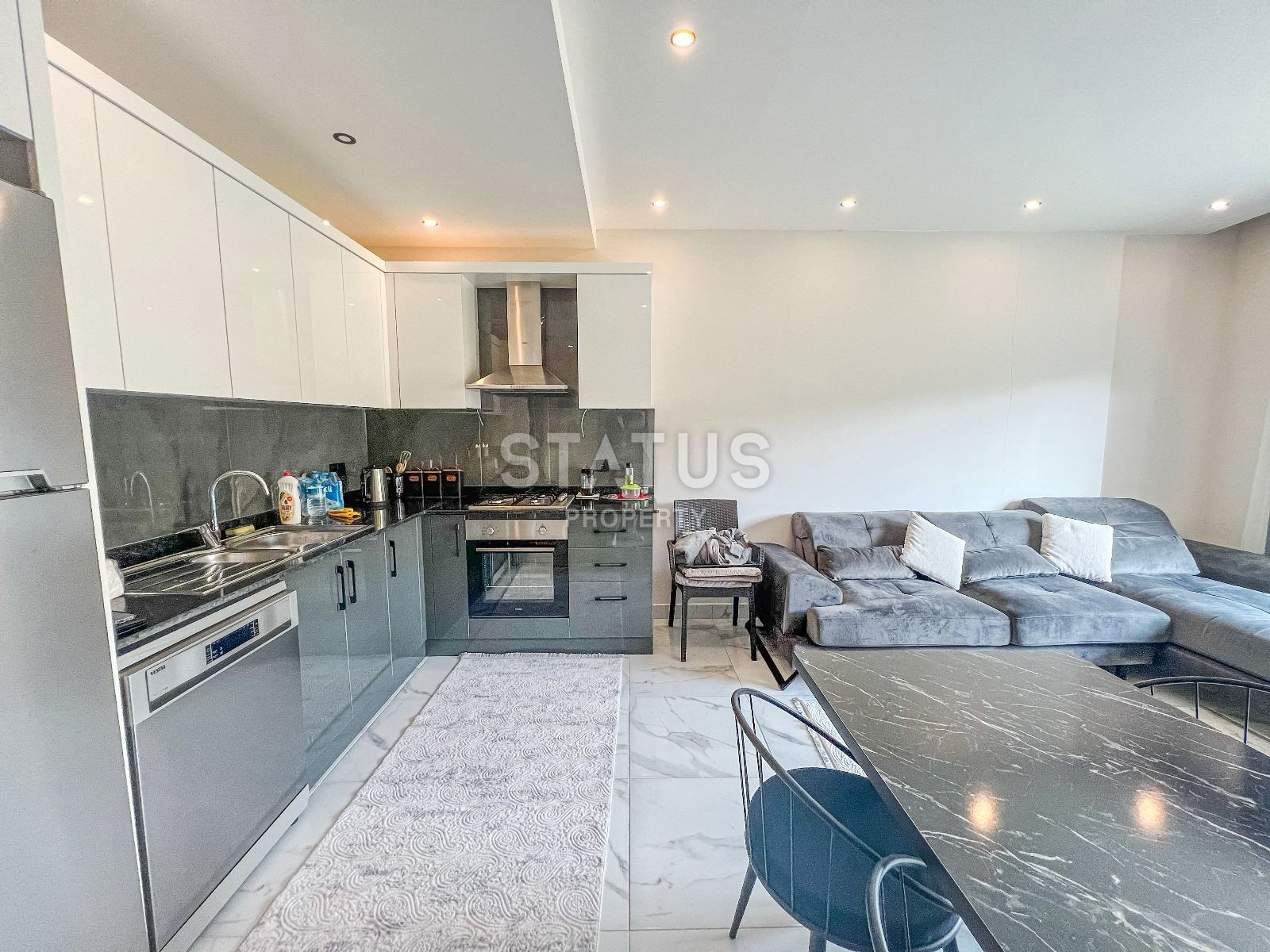 Квартира 1+1 в новом комплексе в районе Обы, 44м2 фото 21