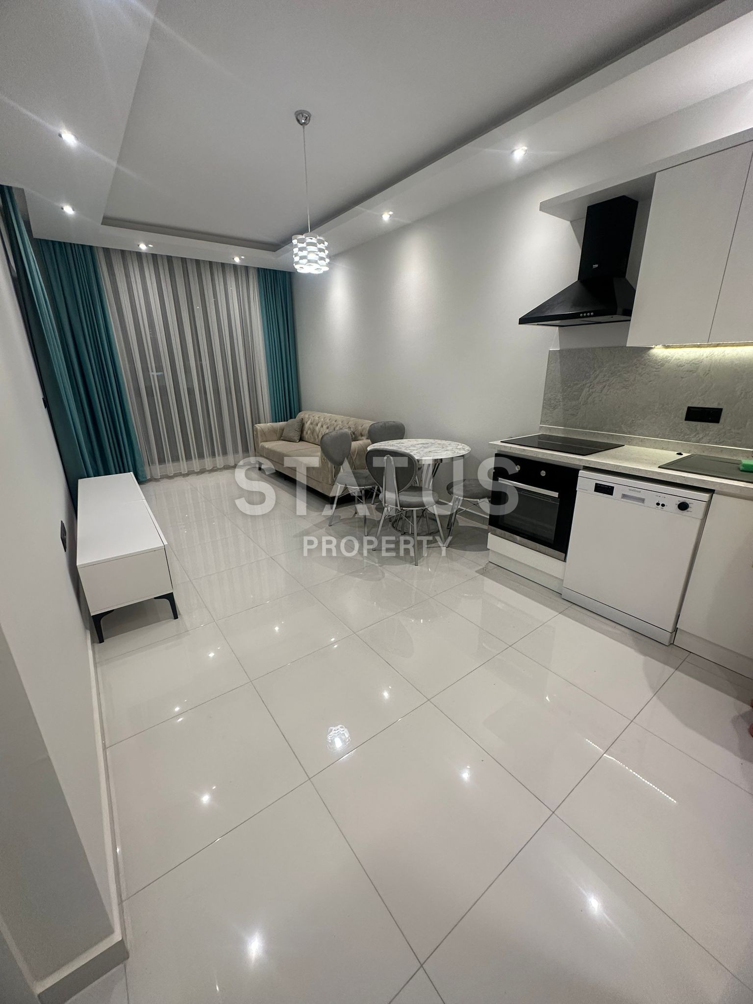 Квартира 1+1 в центре Алании, 55м2 фото 2