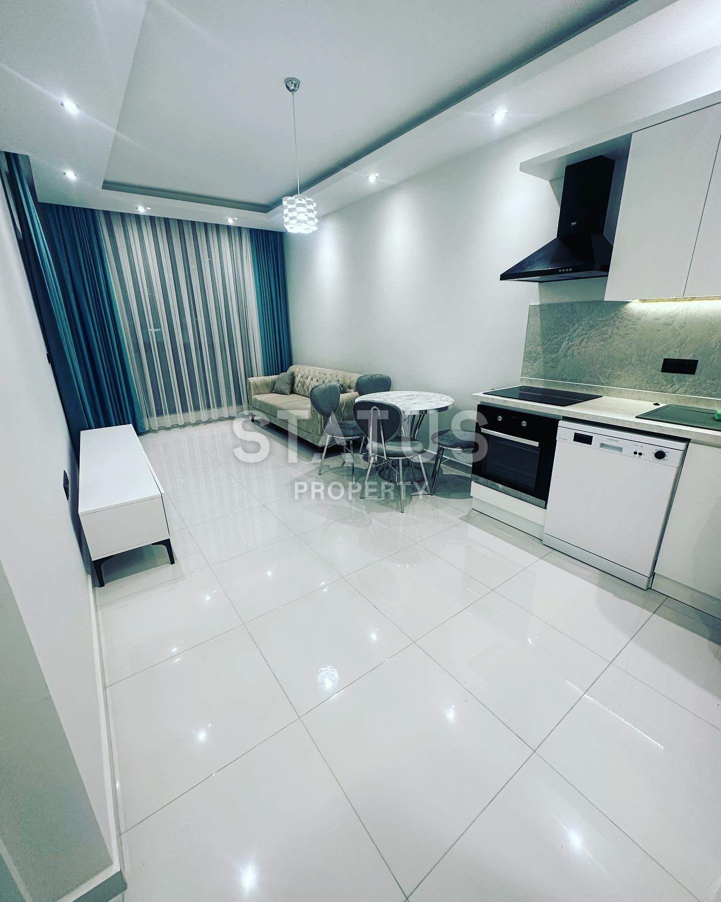 Квартира 1+1 в центре Алании, 55м2 фото 3