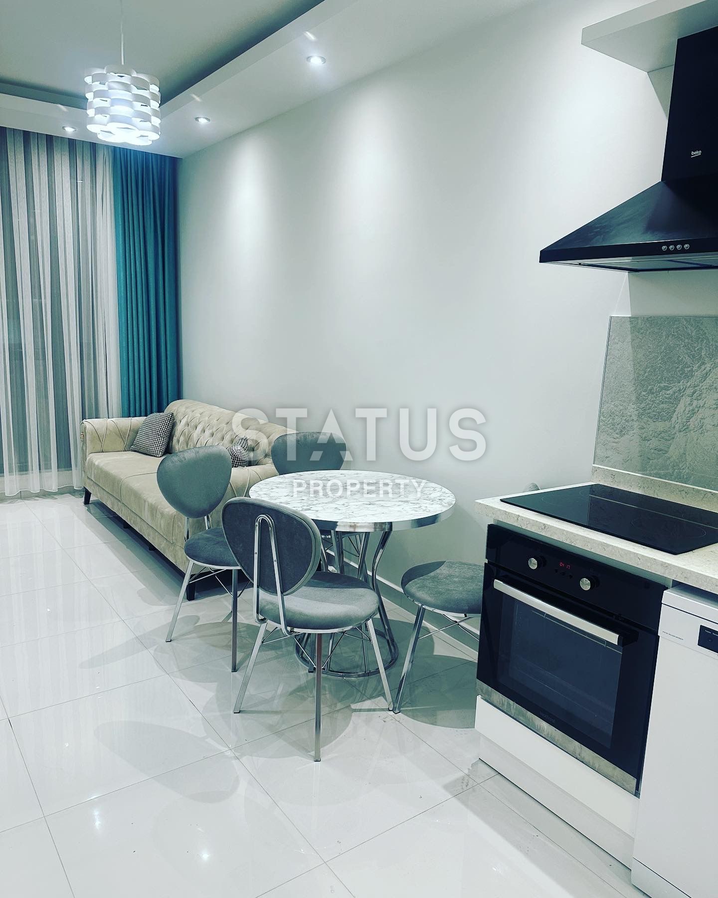 Квартира 1+1 в центре Алании, 55м2 фото 7