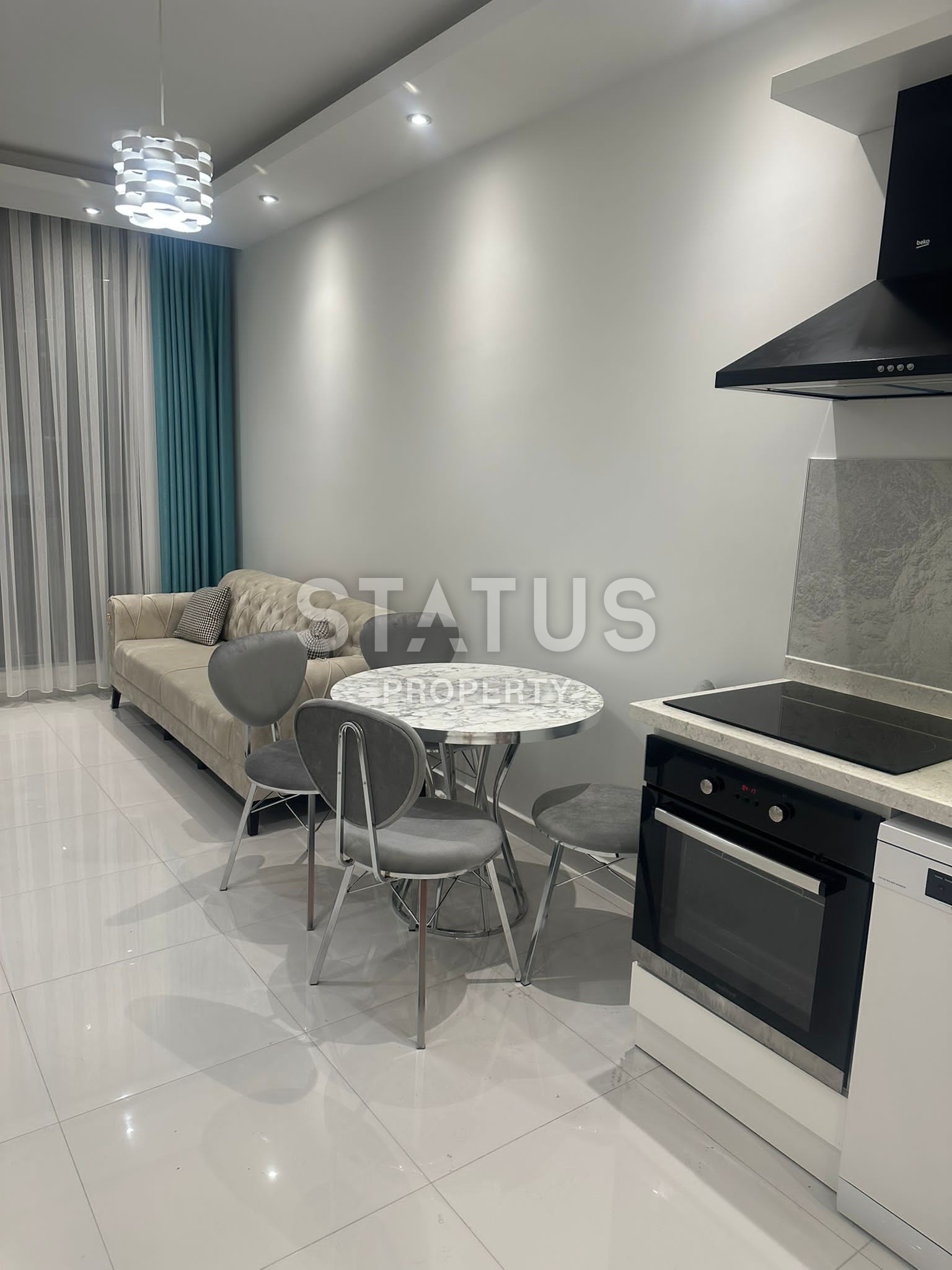 Квартира 1+1 в центре Алании, 55м2 фото 10