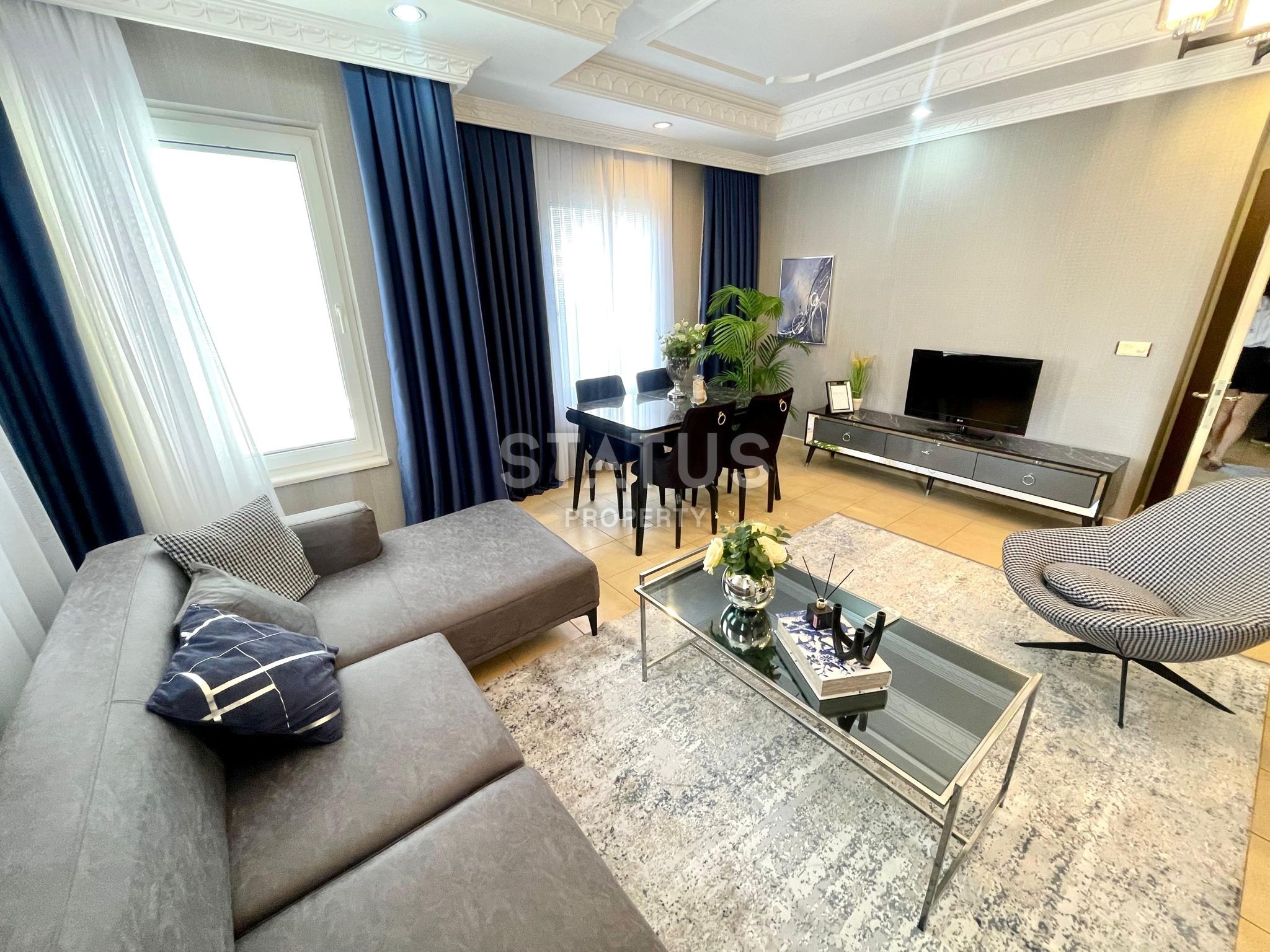 Меблированная трехкомнатная квартира в районе пляжа Клеопатры, 110 м2. Подходит под ВНЖ! фото 5