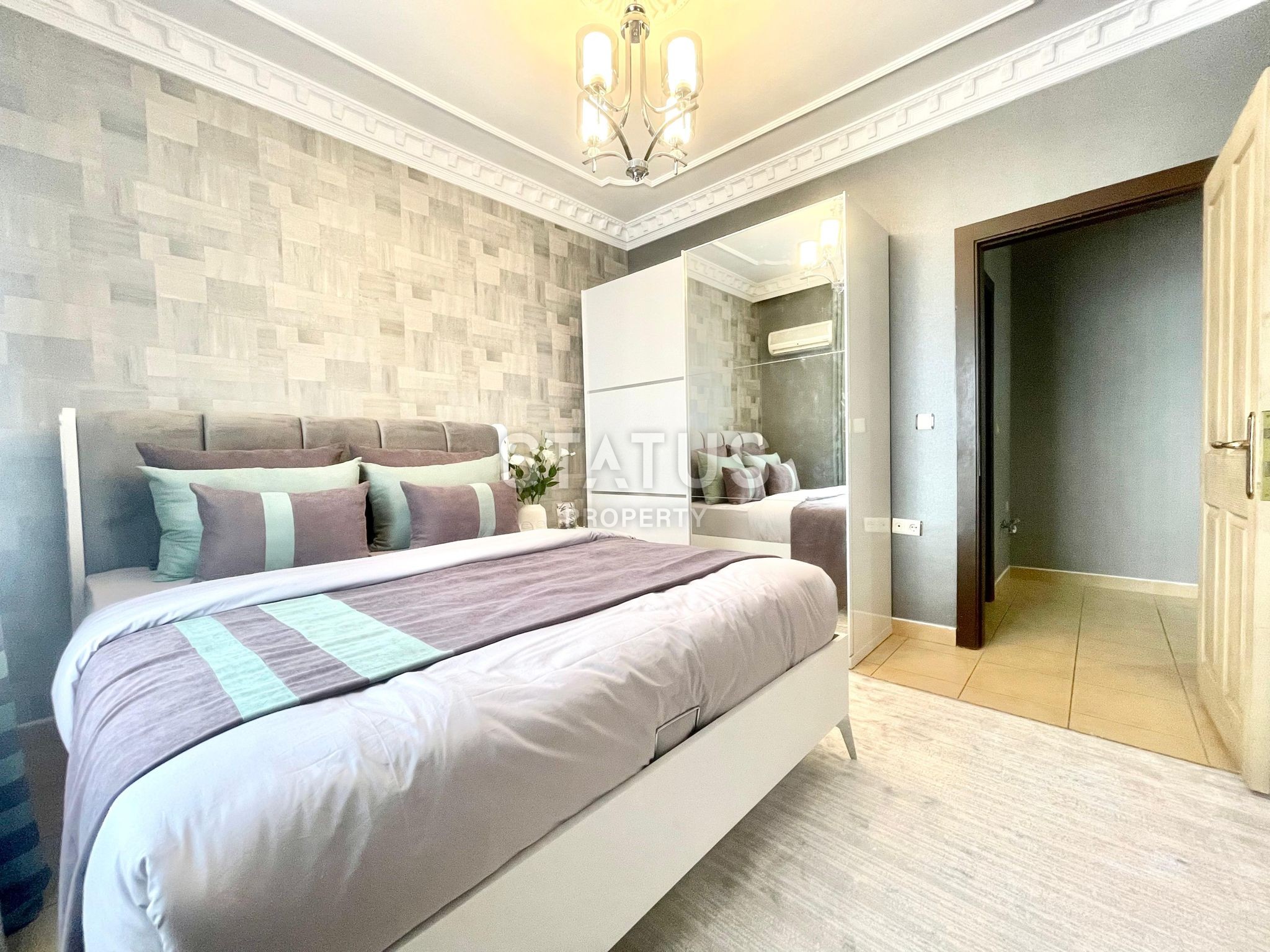 Меблированная трехкомнатная квартира в районе пляжа Клеопатры, 110 м2. Подходит под ВНЖ! фото 8