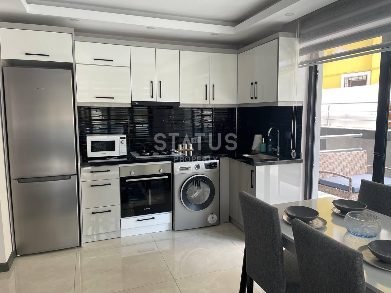 Apartment 1+1 in the center of Alanya in a new house, 45m2 фото 16