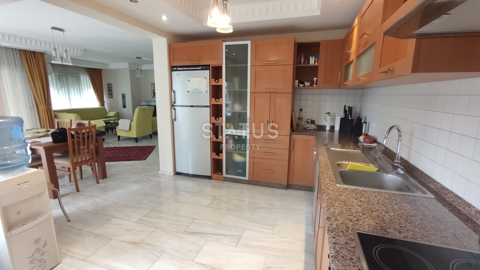 Duplex 4+1 near the sea in the Kestel area, 230m2 фото 8