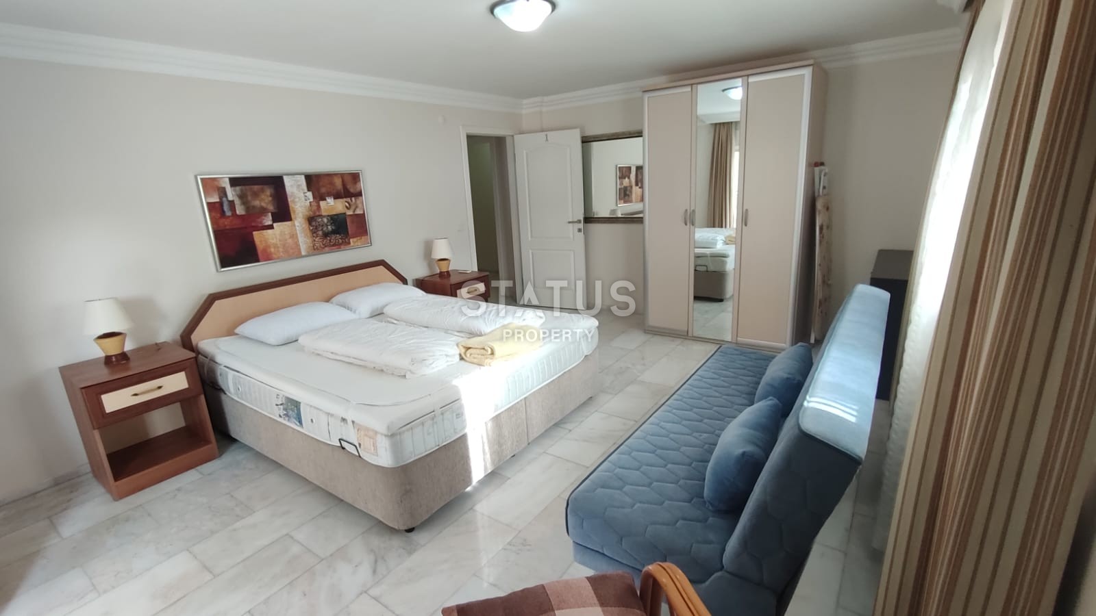 Duplex 4+1 near the sea in the Kestel area, 230m2 фото 26