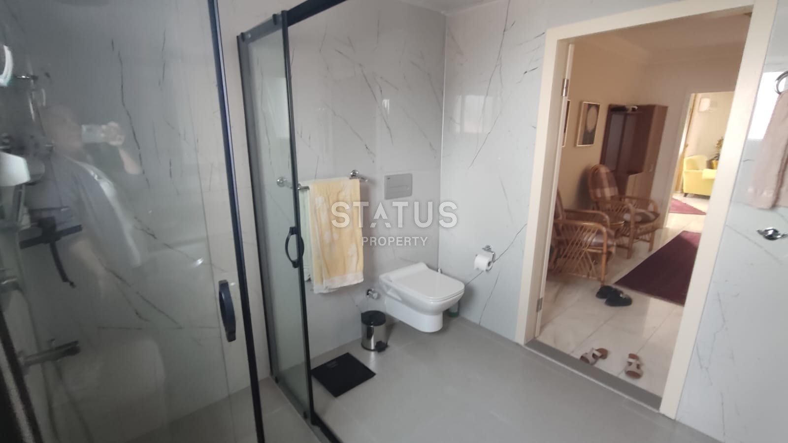 Duplex 4+1 near the sea in the Kestel area, 230m2 фото 30