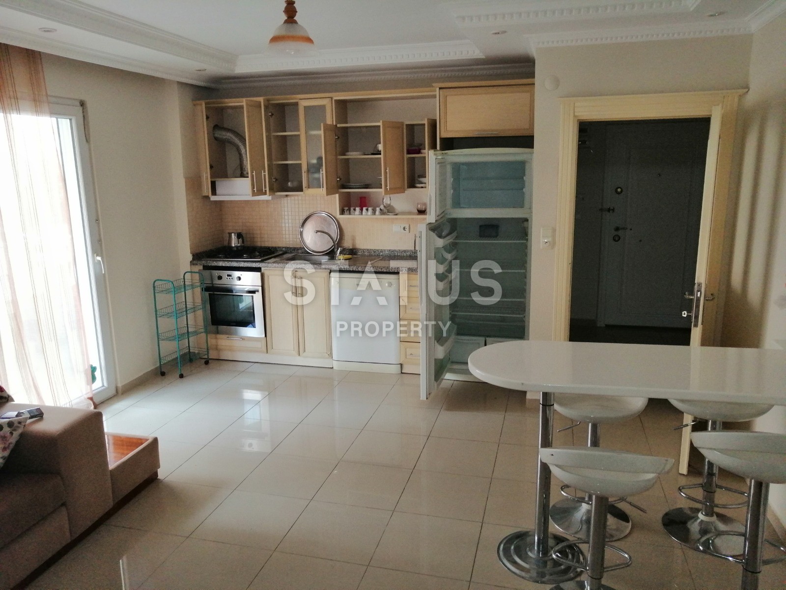 Трехкомнатные апартаменты в центре Аланьи! 110 кв. м. фото 4