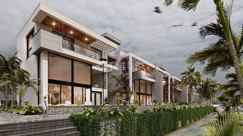 Шикарный малоэтажный комплекс в Гирне на Северном Кипре, 88-179м2 фото 14