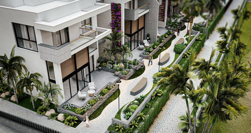 Шикарный малоэтажный комплекс в Гирне на Северном Кипре, 88-179м2 фото 16