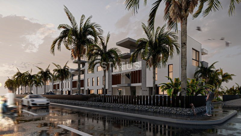 Шикарный малоэтажный комплекс в Гирне на Северном Кипре, 88-179м2 фото 26