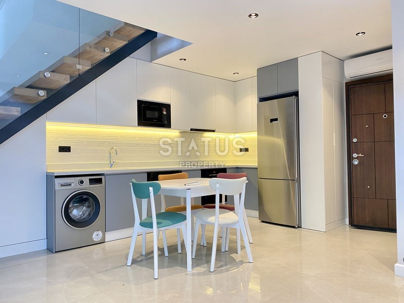 Двухуровневая квартира 1+1 в новом комплексе на Клеопатре, 80 м2 фото 5