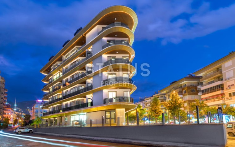 Квартира 1+1 в новом комплексе в центре Аланьи, 55 м2 (р-он Клеопатра) фото 1