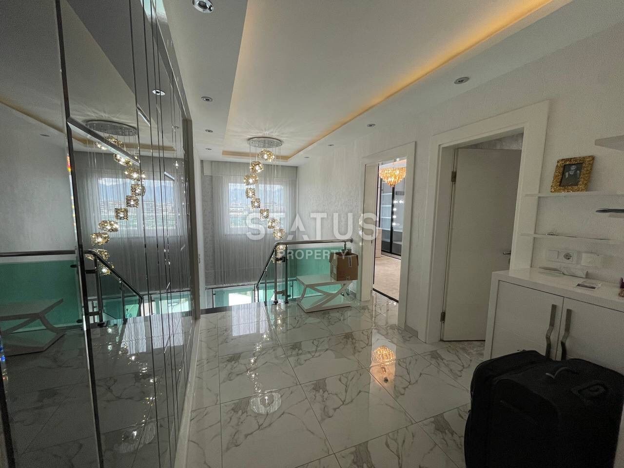 Роскошный дуплекс 3+1 с панорамным видом на море и горы, 250 м2 фото 8