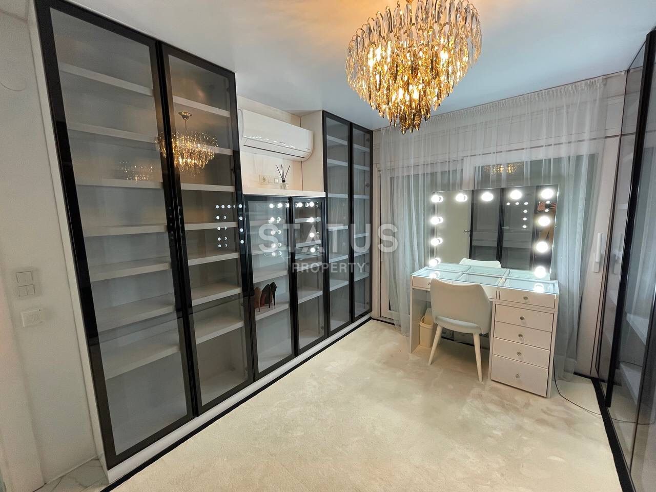 Роскошный дуплекс 3+1 с панорамным видом на море и горы, 250 м2 фото 17