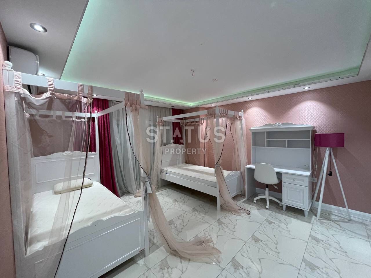 Роскошный дуплекс 3+1 с панорамным видом на море и горы, 250 м2 фото 20