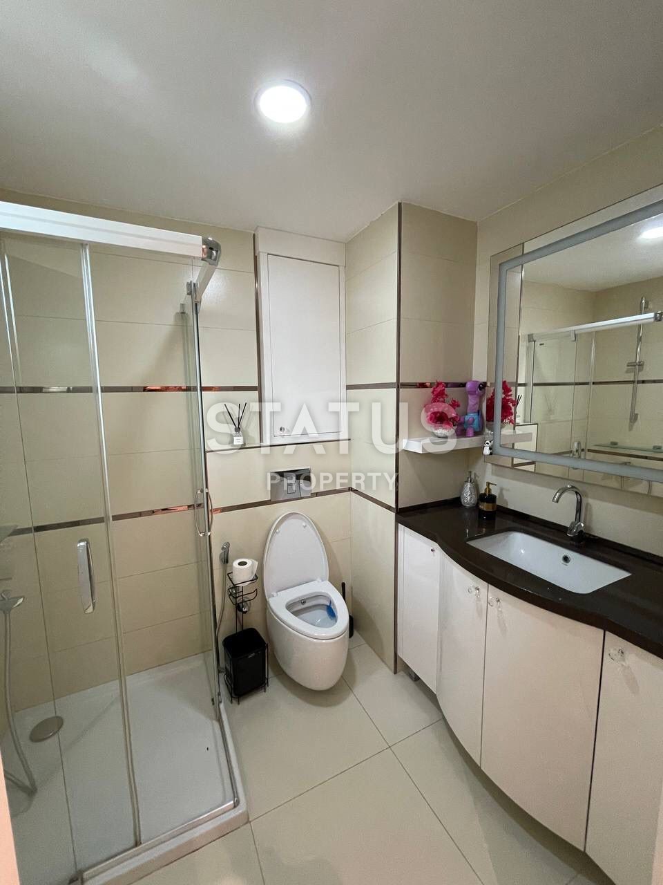 Роскошный дуплекс 3+1 с панорамным видом на море и горы, 250 м2 фото 24