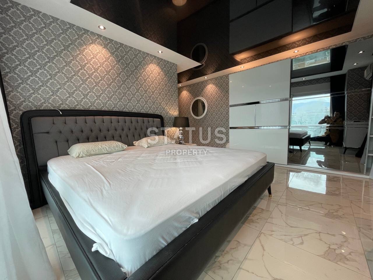 Роскошный дуплекс 3+1 с панорамным видом на море и горы, 250 м2 фото 25