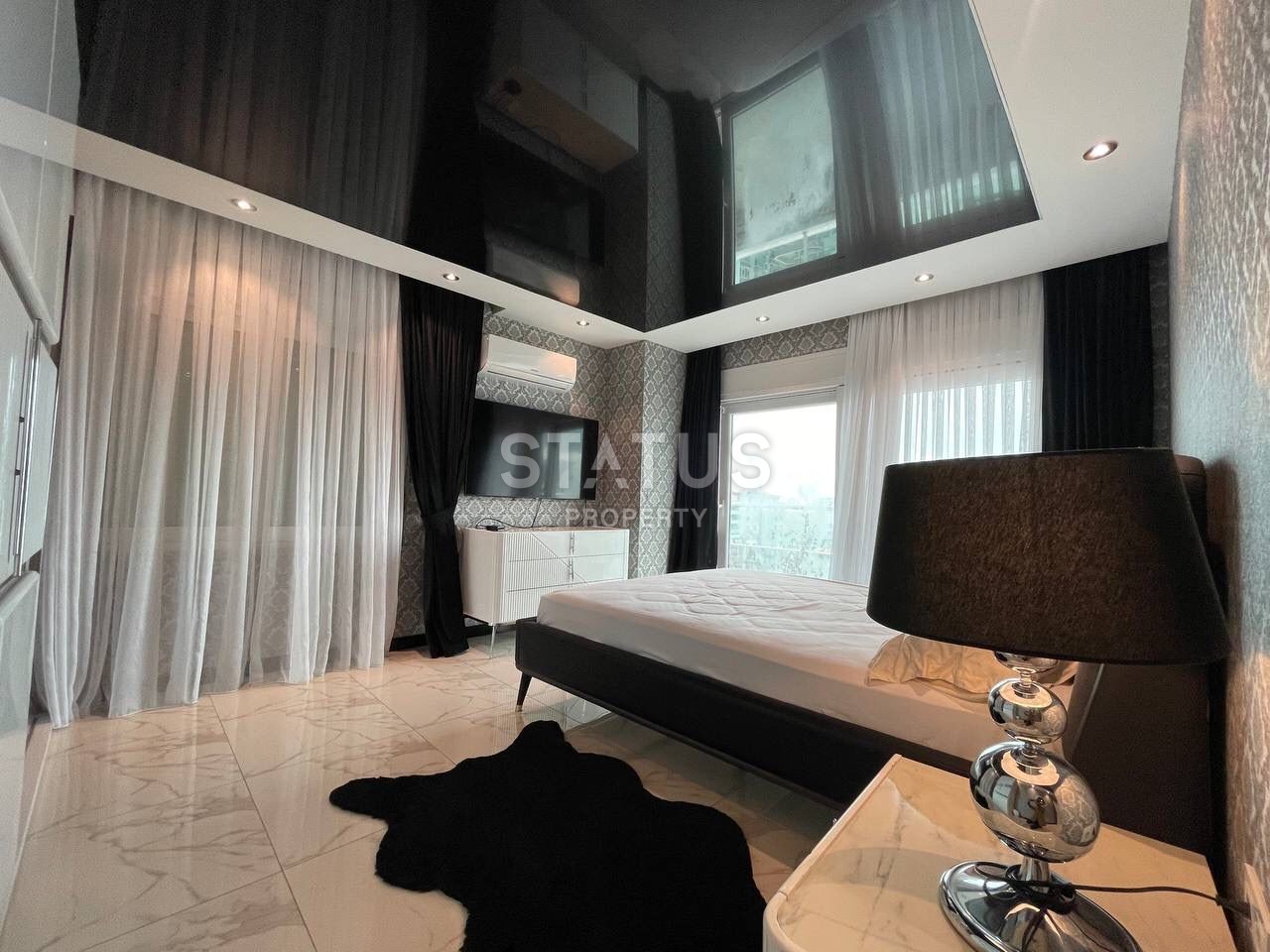 Роскошный дуплекс 3+1 с панорамным видом на море и горы, 250 м2 фото 28